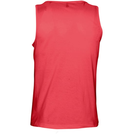 SOLS Heren Justin Mouwloze Tank / Vest Top (Rood) - Image 2