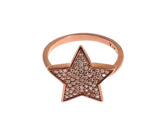 Nialaya Dames Helder CZ Ster 925 Zilveren Ring - Image 3