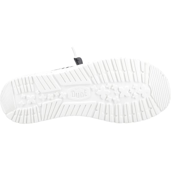 HEYDUDE Wendy Leopard Cotton Blend zwart/grijze damesschoenen - Image 3