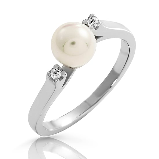 Orphelia 'Diana' Women's 925 Sterling Silver Ring - Silver ZR-7543