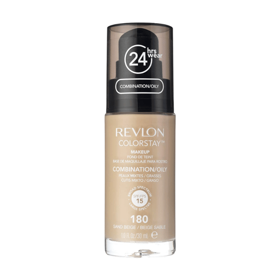 Revlon Colorstay 24UUR Natuurlijke Afwerking Voor Gemengd Vette Huid SPF 20 - 180 Zandbeige - Image 1
