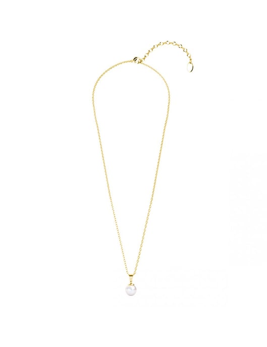 Pärlhängen med fullmåne - guld och kristall - Image 6