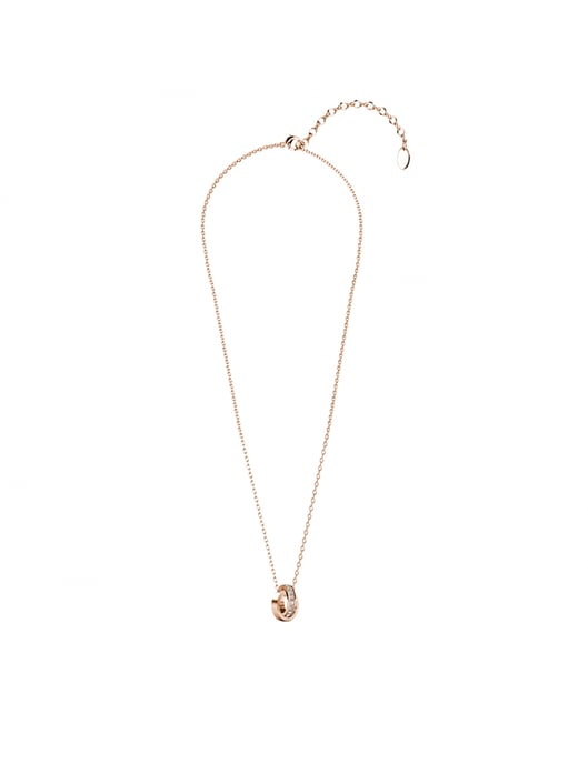 Chic Circle Hoop Sets - Rose Gold and Crystal - Image 6