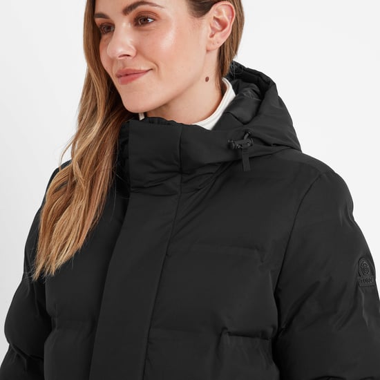Glaston Womens Parka Black