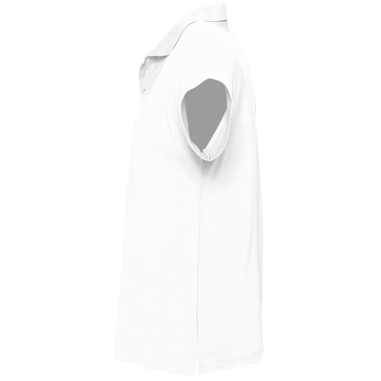 SOLS Heren Zomer II Pique Poloshirt met korte mouwen (Wit) - Image 3