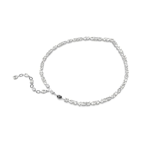 Swarovski 'Mesmera' Women's Base Metal Necklace - Silver 5665242 - Image 4