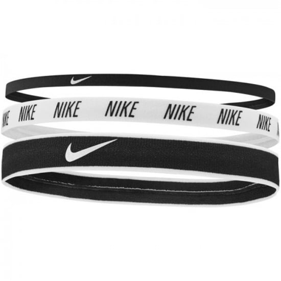Nike Set hoofdbanden voor volwassenen (set van 3) (Zwart/Wit) - Image 1