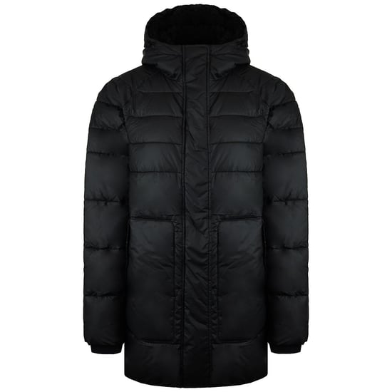 Hunter Intrepid Womens Black Mid Puffer Coat - Image 2