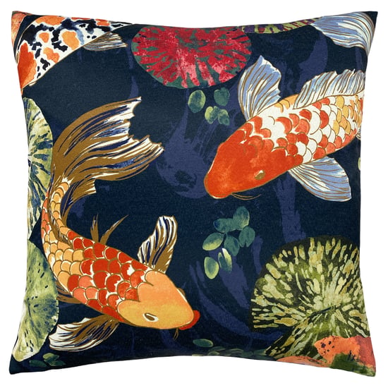 Koi Pond Abstract Cushion - Image 1