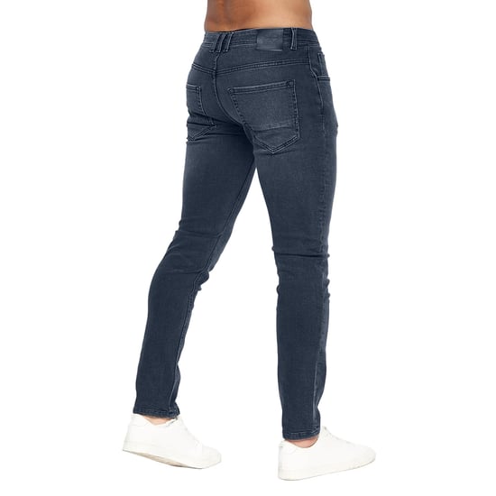 Crosshatch Mens Malcolm Slim Jeans (Dark Wash) - Image 2