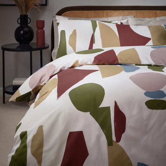 Hoem Meta Abstract Cotton Rich Duvet Cover Set - Image 3