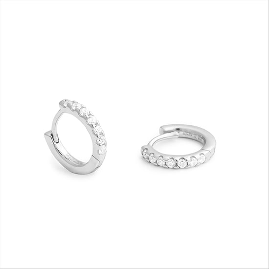 Luxenter meri örhängen i 925 sterling silver och glänsande rodiumpläterad kubisk zirkonia - Image 3
