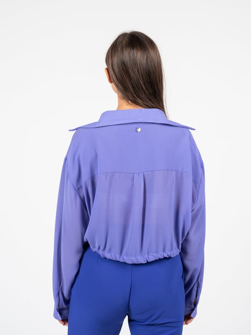 Liu Jo Shirt Woman's Purple - Image 5