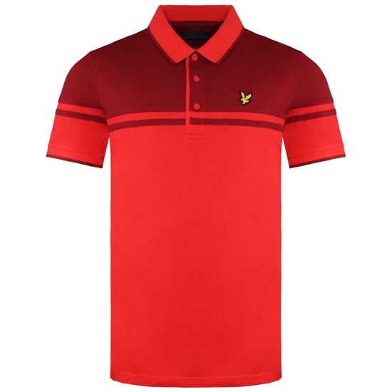 Lyle & Scott Croft Mens Red Polo Shirt - Image 1