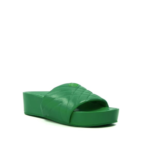 Dune Ladies Kygo - Quilted Strap Flatform Sliders