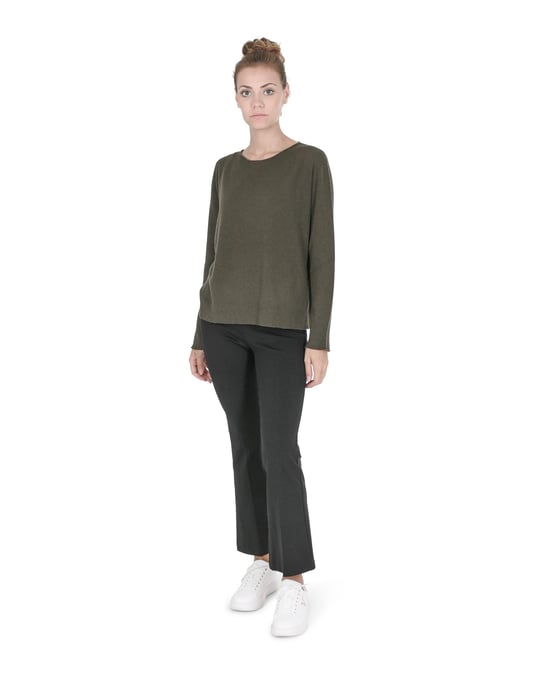 Premium Oversize Cashmere Boatneck Sweater