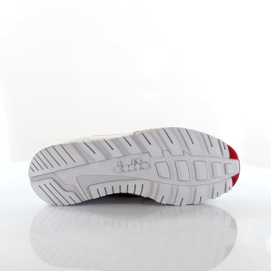 Diadora Repubbliche Marinare N9000 MII Mens White/Red Trainers - Image 4