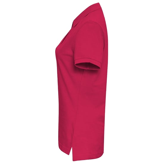 Asquith & Fox Womens/Ladies Plain Short Sleeve Polo Shirt (Hot Pink)