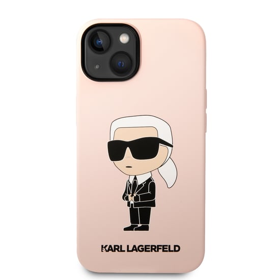 Karl Lagerfeld iPhone 14 Liquid Silicone Phone Case