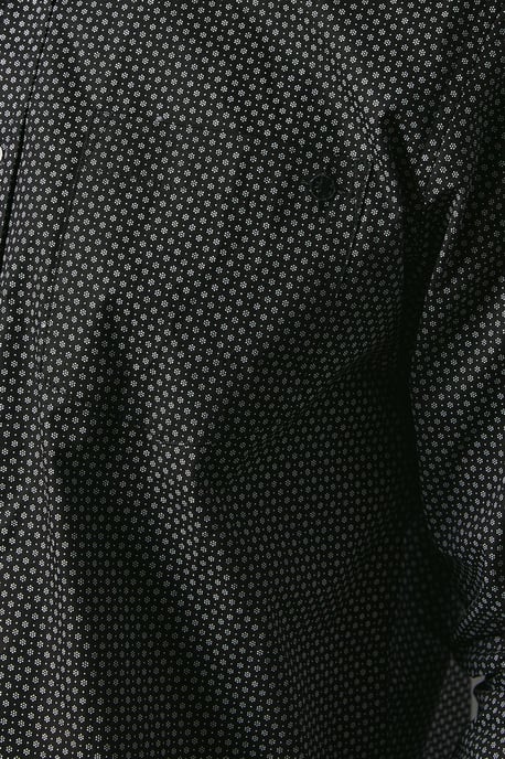 Micro Floral Print Long Sleeve Shirt - Image 5
