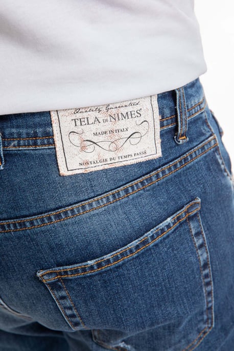 Takeshy Kurosawa Jeans Regular Men's Blue - Image 5