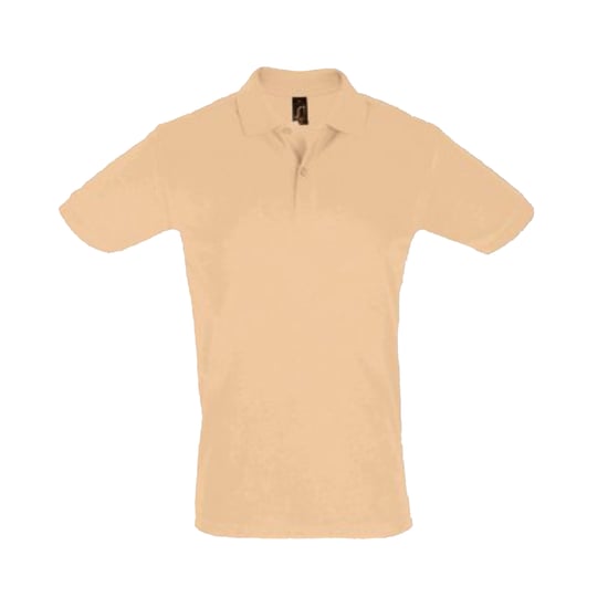 SOLS Heren Perfect Pique Korte Mouw Poloshirt (Zand) - Image 1