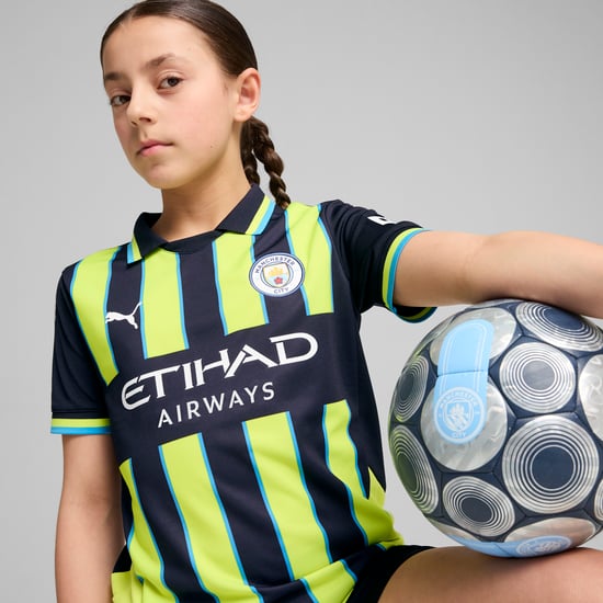 PUMA Boys Manchester City 24/25 Away Jersey