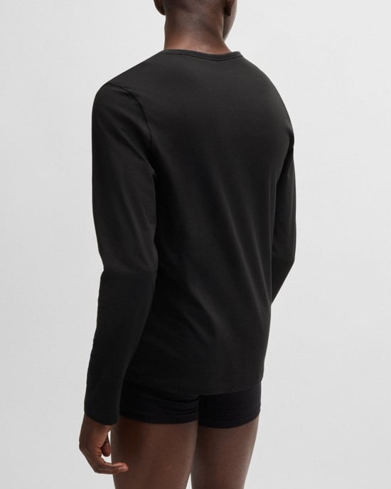 Hugo Ls-Shirt Rn Triplet Lange Mouw - Image 5