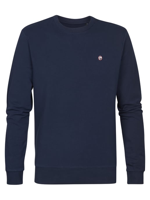 Petrol Industries - Heren Logo Sweater Seaviewpark - Blauw - Image 1