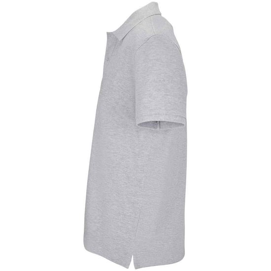 SOLS Unisex Pegase Marl Piqué Poloshirt voor volwassenen (Grijze Mergel) - Image 3