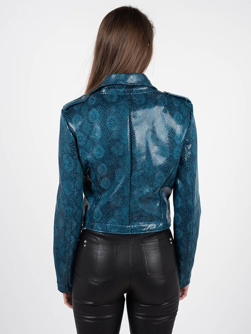 Patrizia Pepe Jacket Woman's Blue - Image 4