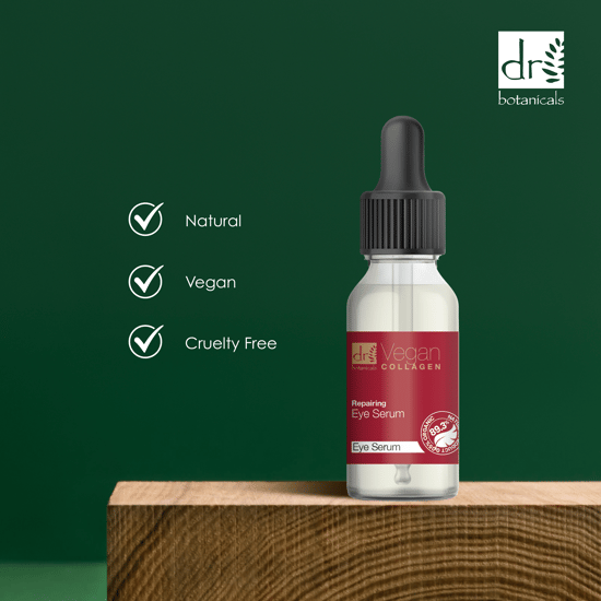 Dr Botanicals Vegan Collagen Repairing Eye Serum 15ml - Image 4
