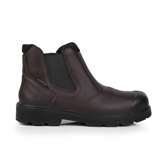 Regatta Mens Waterproof Action Leather Dealer Boots (Peat)