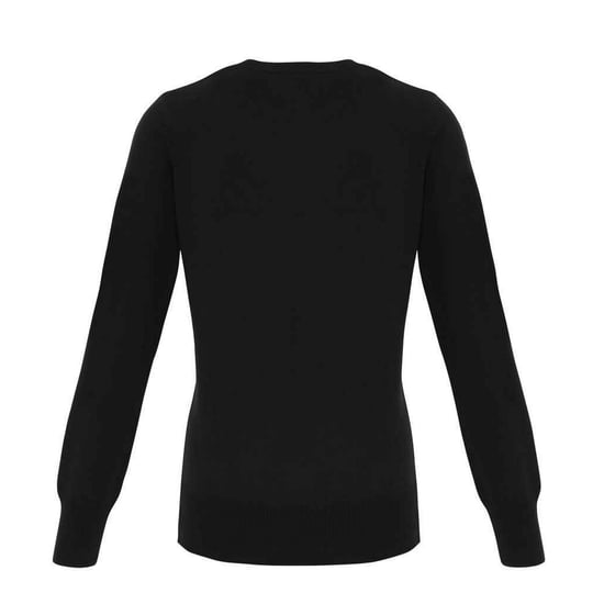 Premier Dames/Dames Essential Acryl V Hals Vest (Zwart) - Image 2