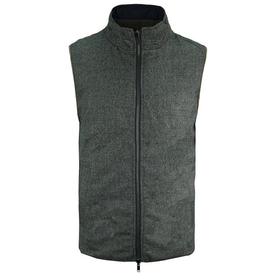 Hackett London Reversible Channel Mens Navy Gilet