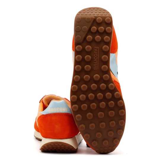 Saucony Trainer 80 Orange/Sky Trainers - Image 4