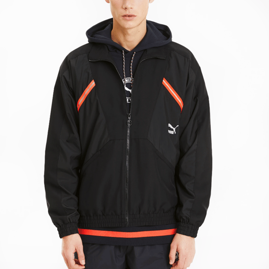 Puma TFS Tailored For Sport Woven Svart Träningstopp Herrjacka 596464 01 - Image 1