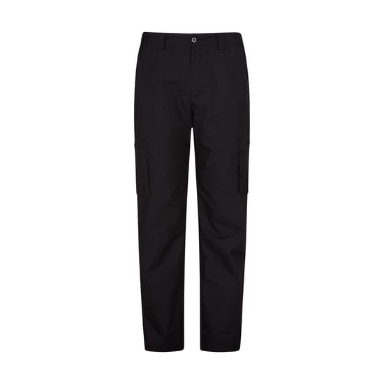 Mountain Warehouse Mens Trek Stretch Long Vinter Vandringsbyxor (Svart) - Image 1