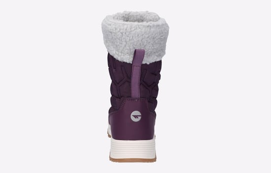 Hi-Tec Sophia Nylon Dames Italiaanse Prune/sepia Roze Winter Enkellaarzen - Image 3