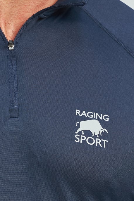 Performance Long Sleeve Quarter Zip - Navy
