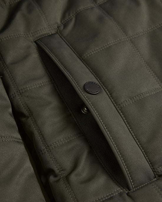 Ted Baker Humber Quilted Jacket, Khaki