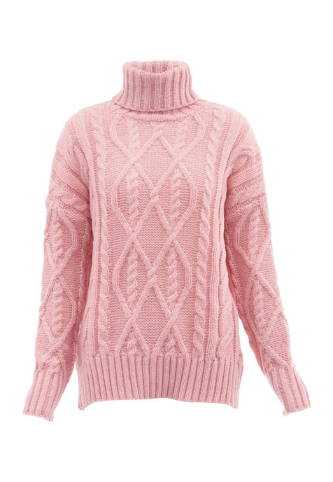 Mymo Turtleneck  pullover women pink - Image 1