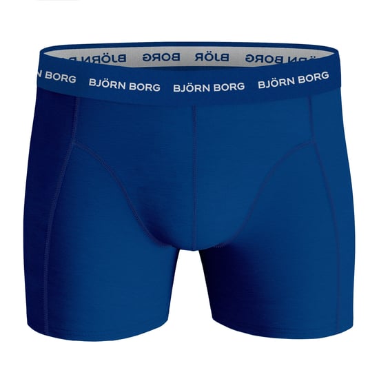 Björn Borg- 5 Par Herr Boxer Briefs | Bomull Stretch Boxers Shorts Underkläder - Blå / Röd - Image 2