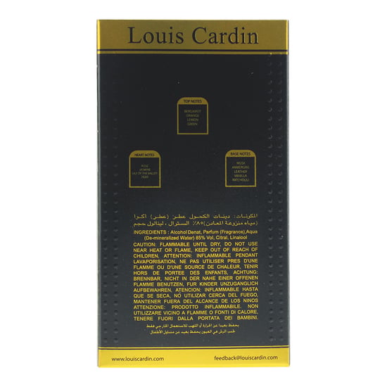 Louis Cardin Credible Noir Eau de Parfum 100ml