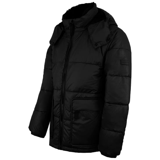 Hunter Interpid Mid Mens Black Puffer Coat - Image 1