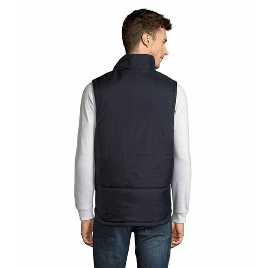SOLS Warm Unisex Gewatteerd Bodywarmer Jasje (Marine) - Image 3