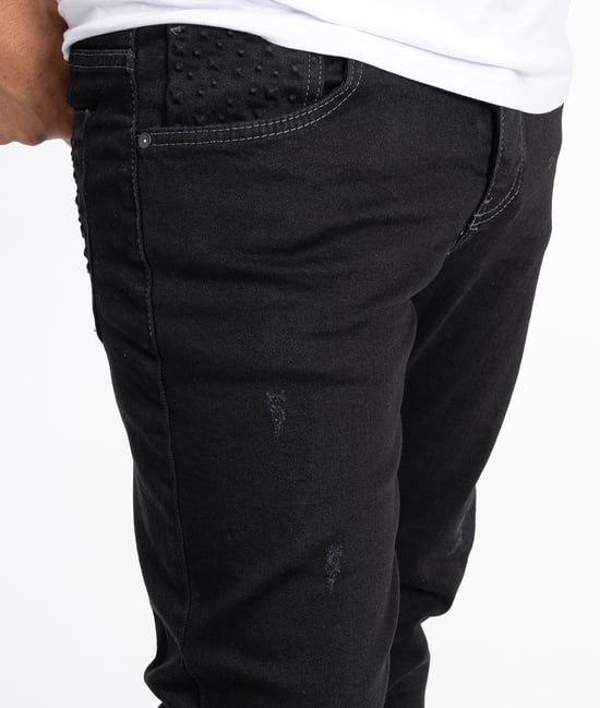 Rock Creek Jeans Straight Cut Schwarz - Image 5