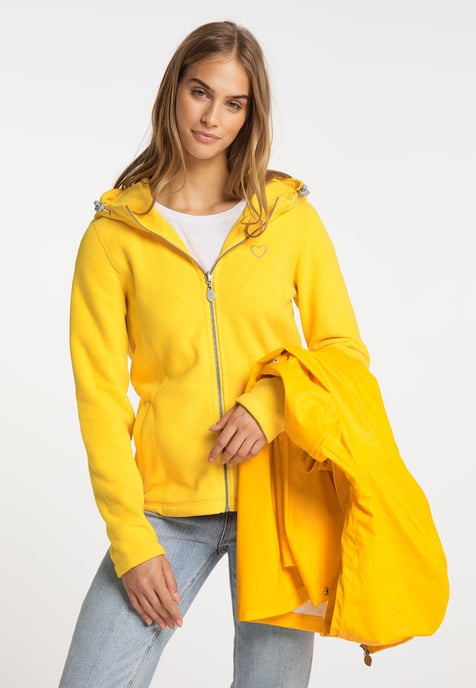 Mymo 3 in 1 regenjas keepsudry Dames zonnig geel - Image 5