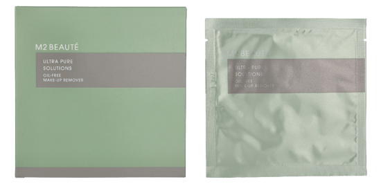 M2 Beaute Oil-Free Make-Up Remover - Sachets 7 piece - Image 1