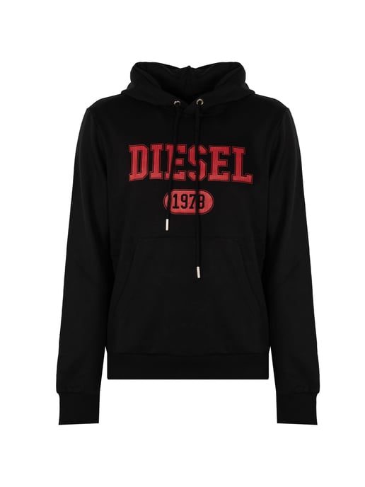 Diesel Sweatshirt S-Ginn Herr Svart - Image 1